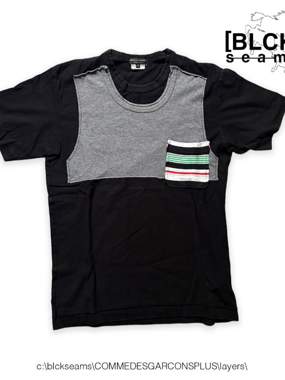 Comme des Garcons Homme Plus Patch Pocket T-Shirt